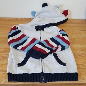 Gymboree 3T dino hoodie EUC